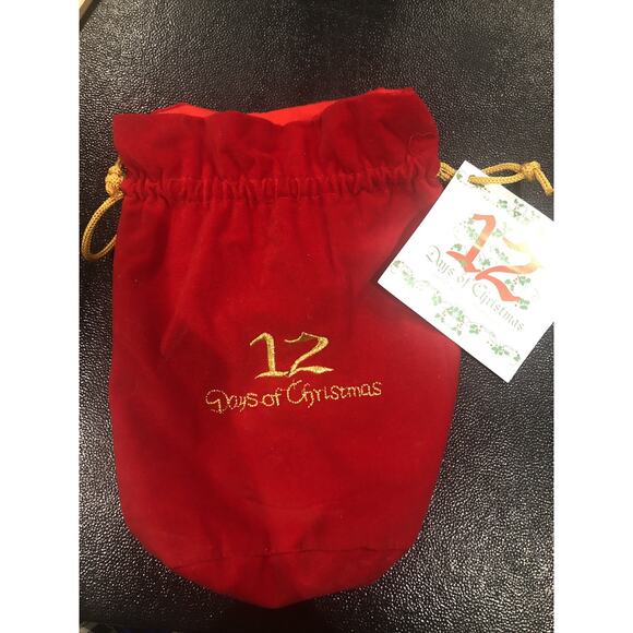 Two's Company 12 Days Of Christmas Mini Needlepoint Ornament Replacement Bag - Picture 1 of 5